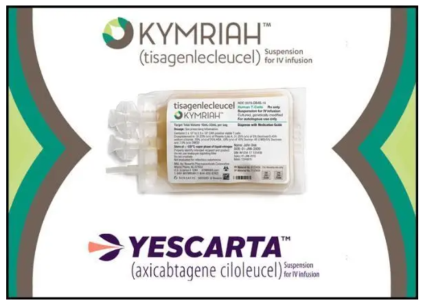 FDA 批准 axicabtagene ciloleucel(Yescarta) 用于大 B 细胞淋巴瘤的二线治疗