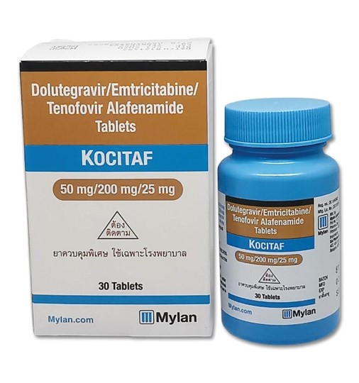 多替拉韦/恩曲他滨/丙酚替诺福韦（Dolutegravir/Emtricitabine/Tenofovir Alafenamide）