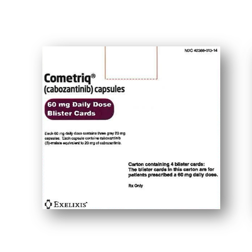 卡博替尼胶囊 （Cabozantinib）- Cometriq