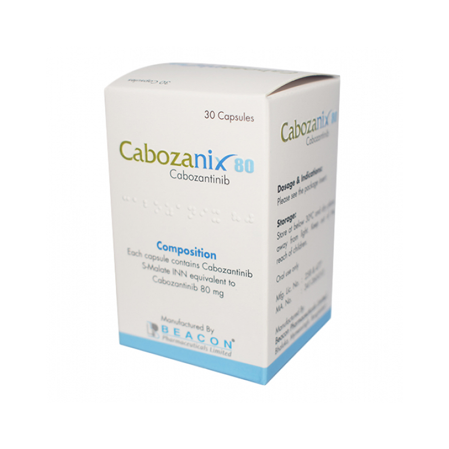 卡博替尼胶囊（Cabozantinib）-CABOZANIX 