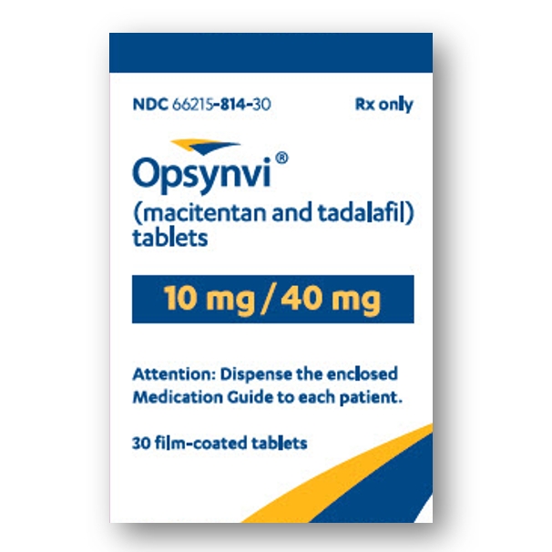 马昔腾坦/他达拉非组合片（macitentan and tadalafil）说明书_药得