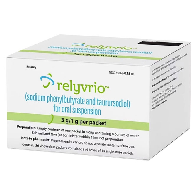 苯丁酸钠和牛磺酸二醇口服混悬液（sodium phenylbutyrate and taurursodiol）