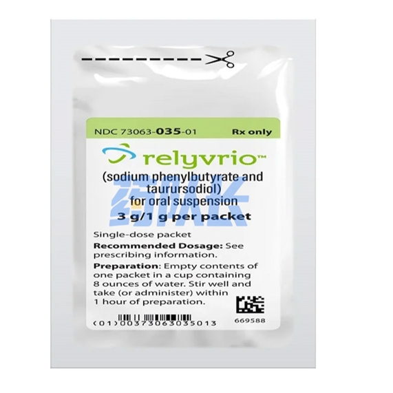 苯丁酸钠和牛磺酸二醇口服混悬液（sodium phenylbutyrate and taurursodiol）