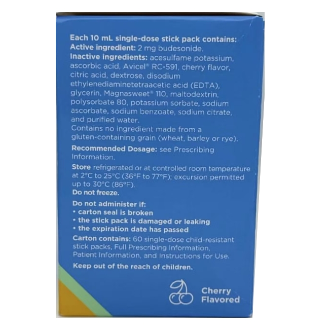 布地奈德口服混悬液（budesonide oral suspension）