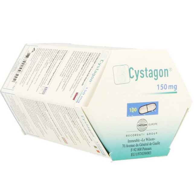 半胱氨酒石酸胶囊（cysteamine bitartrate）--Cystagon
