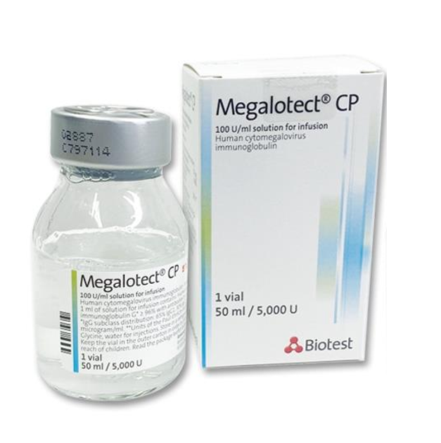 抗巨细胞病毒免疫球蛋白注射液（human anti-cytomegalovirus immunoglobulin）--Megalotect CP