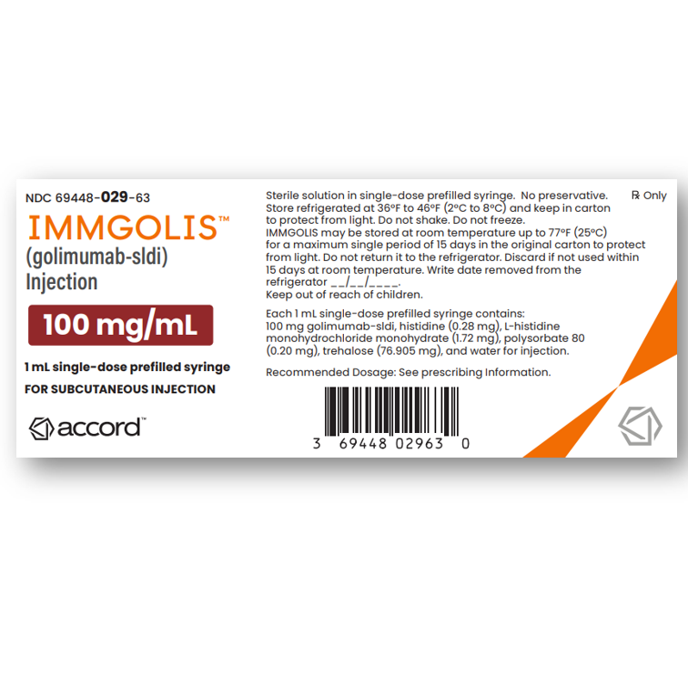 戈利木单抗（golimumab）--Immgolis