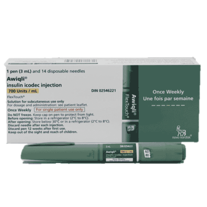 依柯胰岛素注射液（insulin icodec）---Awiqli