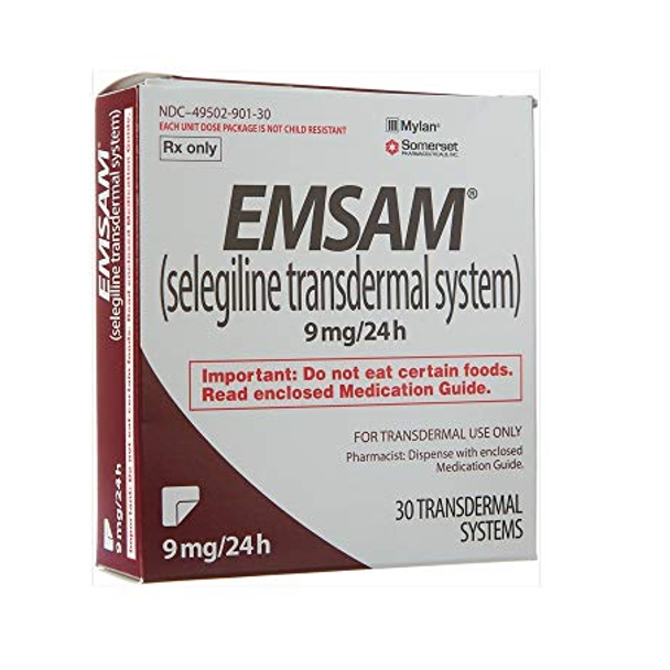 司来吉兰24小时透皮贴（selegiline transdermal system）---EMSAM<sup>®</sup>