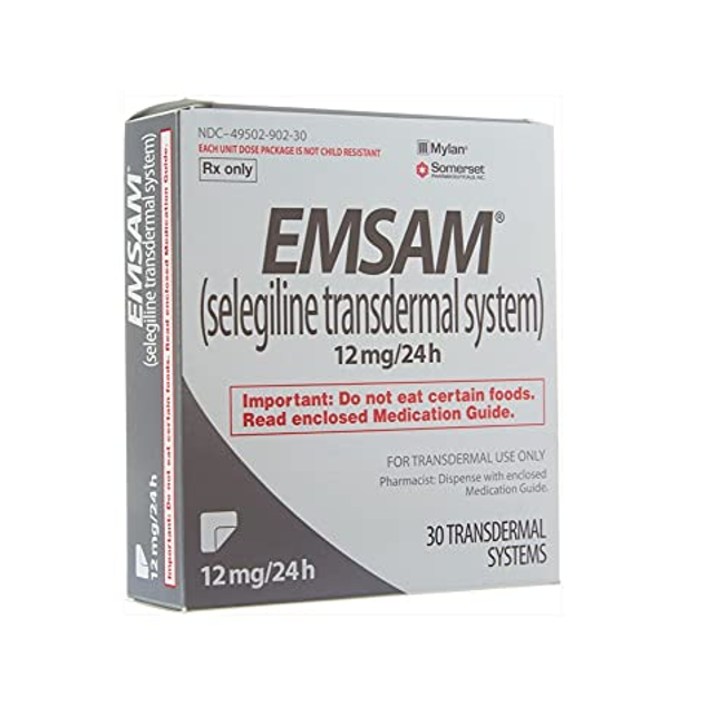 司来吉兰24小时透皮贴（selegiline transdermal system）---EMSAM<sup>®</sup>