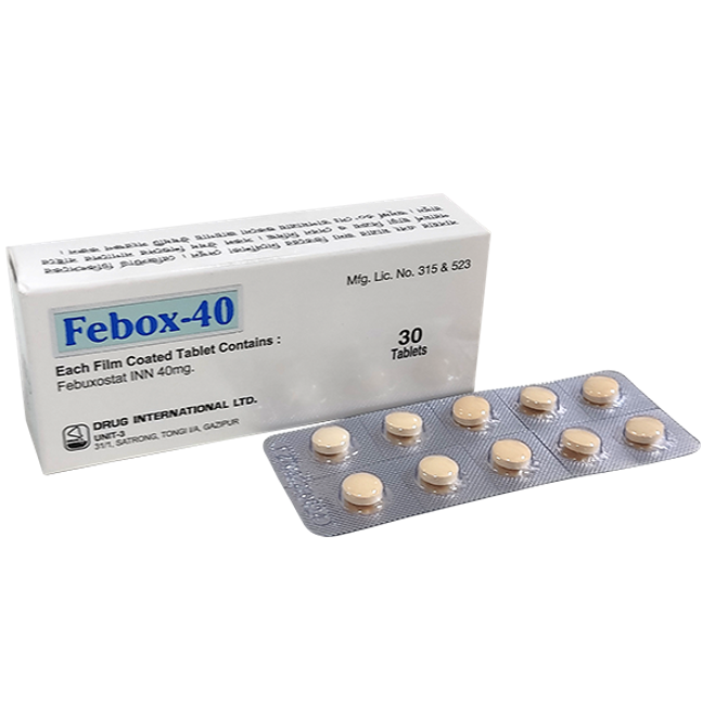 非布司他（Febuxostat）FEBOX