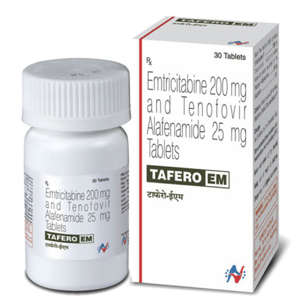 恩曲他滨丙酚替诺福韦片（Emtricitabine/Tenofovir Alafenamide Fumarate Tablets）-Tafero-EM