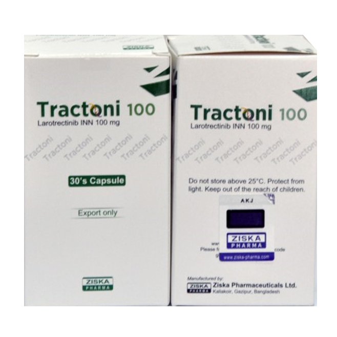 拉罗替尼（larotrectinib）-Tractoni
