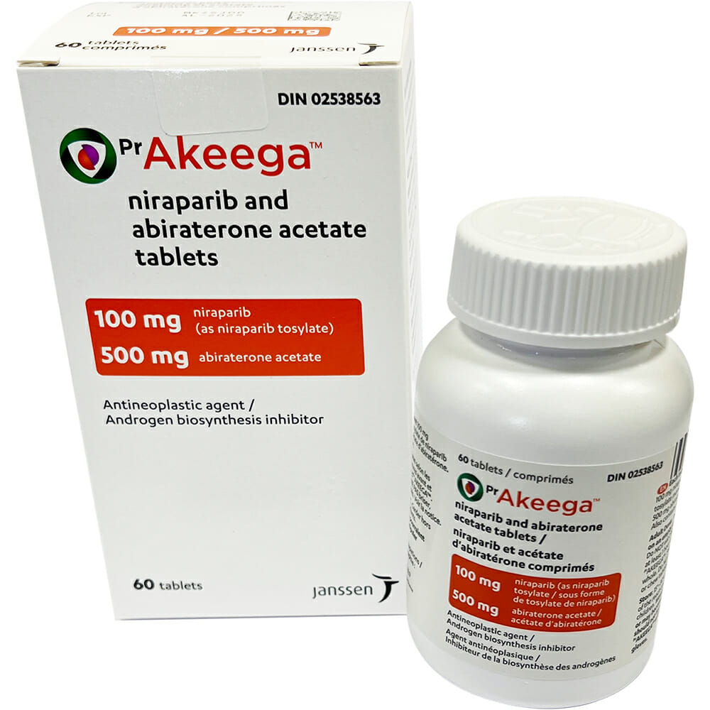尼拉帕利和醋酸阿比特龙 （niraparib and abiraterone acetate）-Akeega