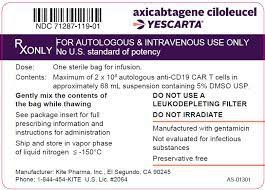 阿基仑赛（Axicabtagene Ciloleucel）的用法用量