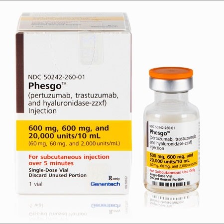 (pertuzumab, trastuzumab, and hyaluronidase-zzxf)-Phesgo