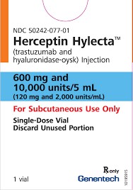 曲妥珠单抗注射液（皮下注射）（Herceptin Hylecta）的作用及副作用