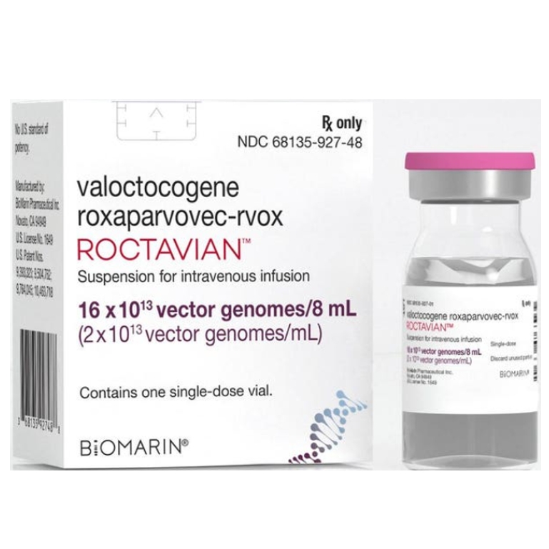 Roctavian,valrox,BMN270,瓦洛克托科（Valoctocogene roxaparvovec）