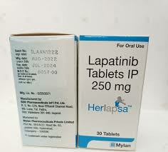 拉帕替尼（Lapatinib）的结构式
