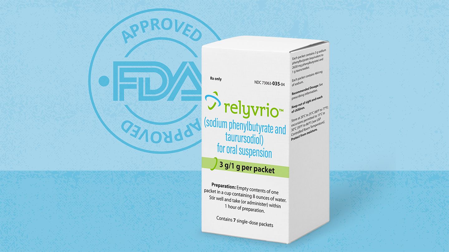 苯丁酸钠和牛磺酸二醇口服混悬液（Relyvrio）是什么药
