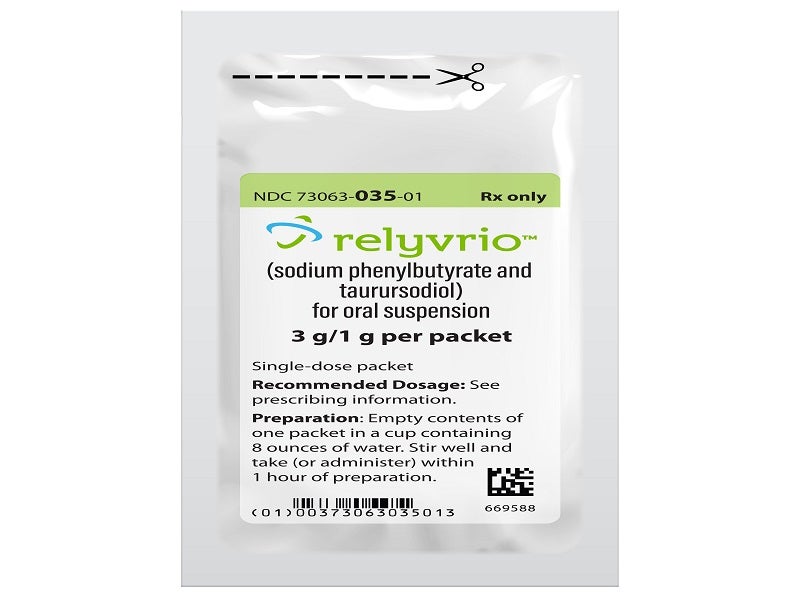 苯丁酸钠和牛磺酸二醇口服混悬液（Relyvrio）的全球上市动态