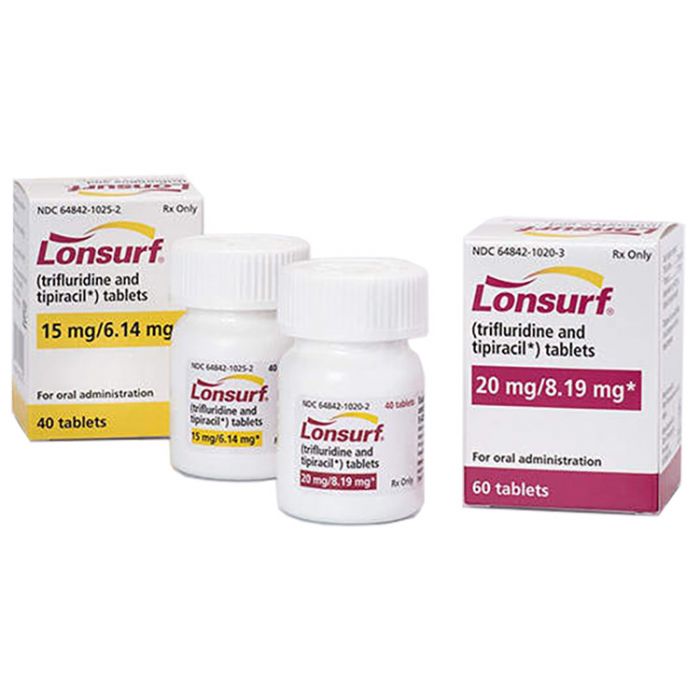 曲氟尿苷替匹嘧啶（朗斯弗）和呋喹替尼对比