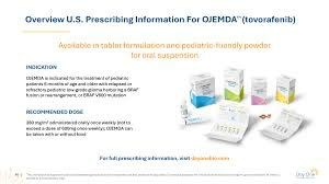 OjeMDA（tovorafenib）的副作用有哪些
