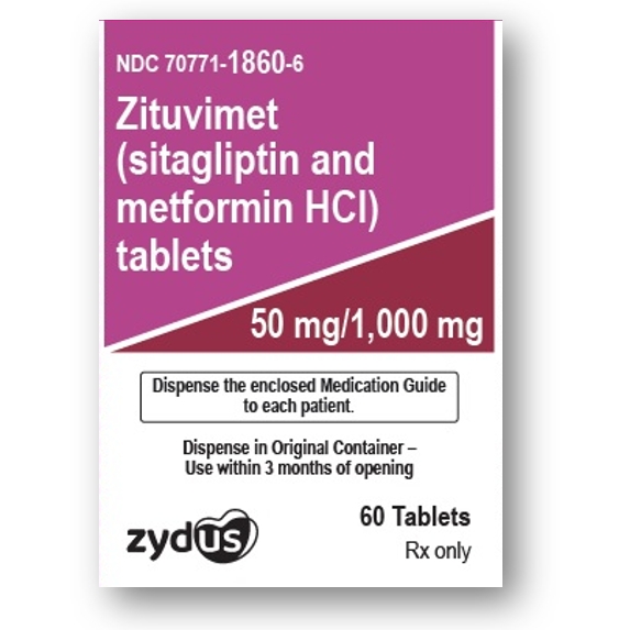 西格列汀二甲双胍片（sitagliptin and metformin）-ZITUVIMET