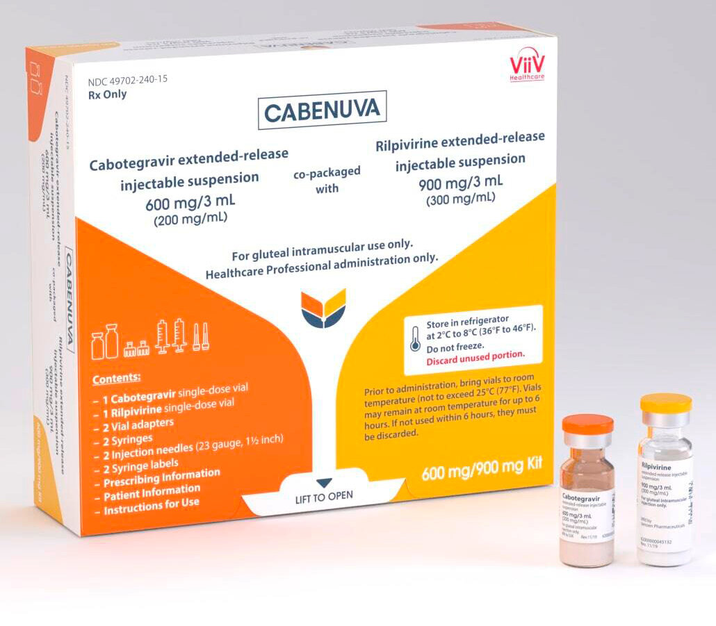 卡博特韦/利匹韦林注射混悬液（Cabenuva）的用药频率是怎样的，相比口服药物有何优势？