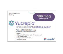 曲前列尼尔干粉吸入剂（treprostinil）-Yutrepia的作用与功效