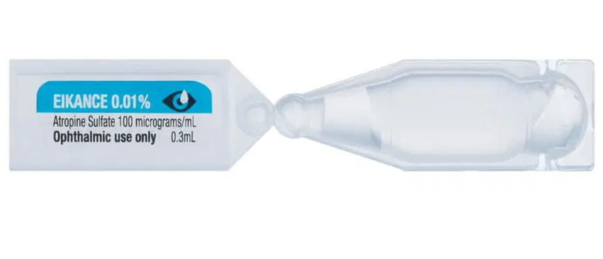 0.01%硫酸阿托品滴眼液（EIKANCE）是否能够有效控制近视