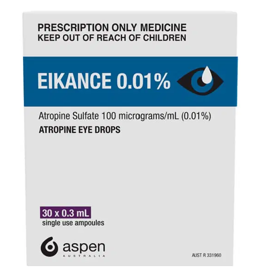 0.01%硫酸阿托品滴眼液（EIKANCE）使用时有哪些禁忌