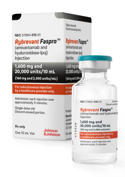 皮下注射埃万妥单抗（Rybrevant Faspro）是一种治疗什么的药