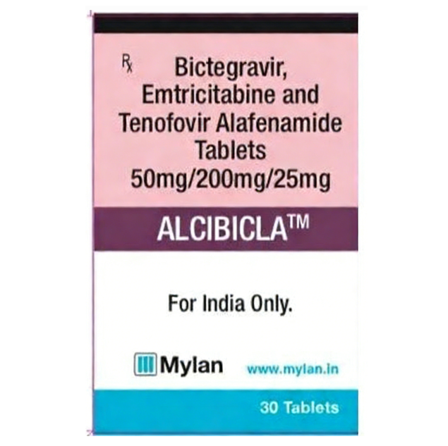 比克恩丙诺片（Bictegravir Sodium/Emtricitabine/ Tenofovir Alafenamide Fumarate）-ALCIBICLA