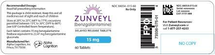 医生为什么不建议用苯加兰他敏（Benzgalantamine）-Zunveyl