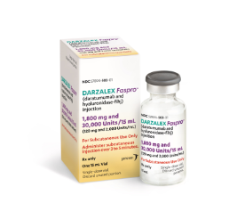 FDA批准达雷妥尤单抗-透明质酸酶（Darzalex Faspro）联合VCd用于新诊断的多发性骨髓瘤