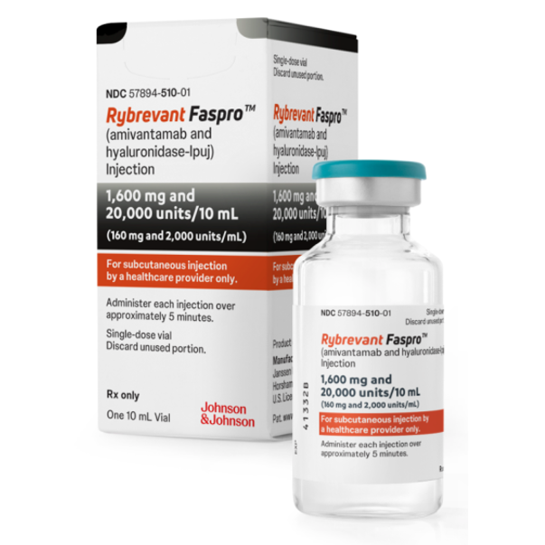 皮下注射埃万妥单抗 (amivantamab and hyaluronidase-lpuj) -RYBREVANT FASPR
