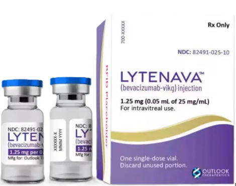 FDA批准贝伐珠单抗眼用制剂（bevacizumab-vikg）-Lytenava上市：首个专为眼科开发的贝伐珠单抗治疗湿性AMD