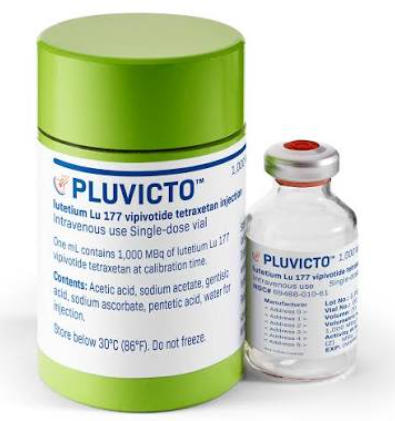 镥[177Lu]特昔维匹肽注射液（vipivotide tetraxetan）-Pluvicto是一种治疗什么的药