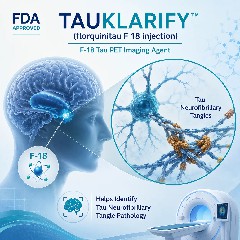 FDA批准Tauklarify（florquinitau F-18 injection）：用于阿尔茨海默病评估的F18标记Tau PET显像剂