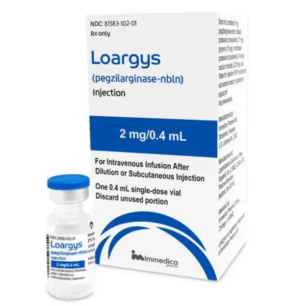 培齐精氨酸酶（pegzilarginase）---Loargys