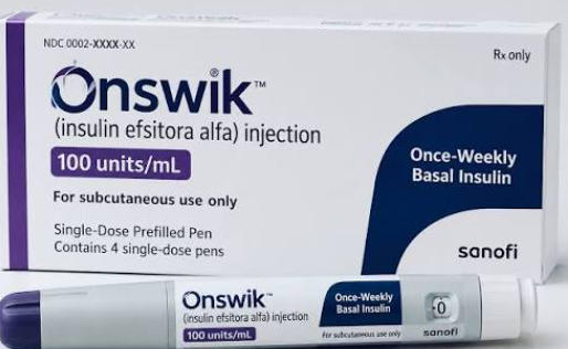 FDA批准Onswik（insulin efsitora alfa-gobe）治疗糖尿病，中国患者什么时候能用？