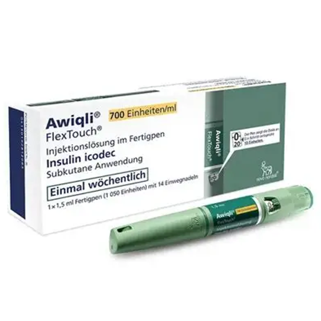 依柯胰岛素注射液（insulin icodec）---Awiqli