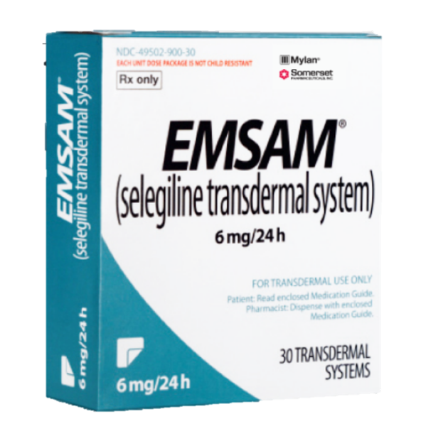 司来吉兰24小时透皮贴（selegiline transdermal system）---EMSAM<sup>®</sup>