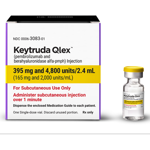 帕博利珠单抗透明质酸酶皮下制剂（pembrolizumab and berahyaluronidase alfa-pmph）-KEYTRUDA QLEX
