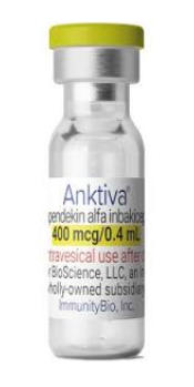 Anktiva（nogapendekin alfa inbakicept-pmln）是一种治疗什么的药