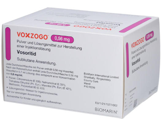 伏索利肽/福索康（vosoritide）治疗软骨发育不全的用药最新消息是什么
